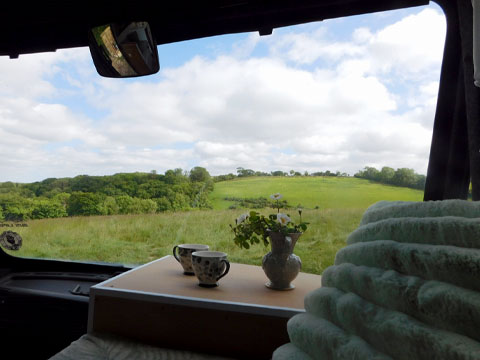 Wootton Manor Woodland Bus Holiday Accommodation