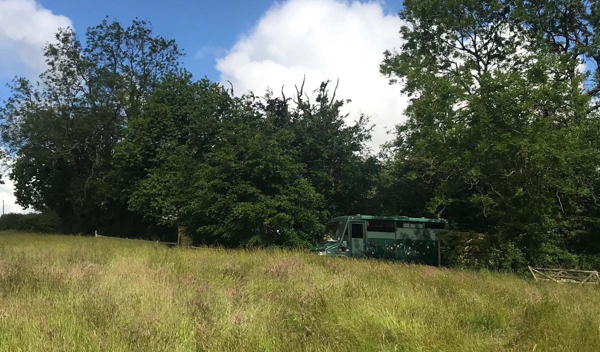 The Wootton Woodland Bus Holiday Accommodation North Devon